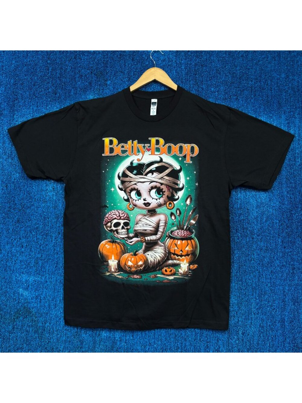 Betty Boop “Zombie Betty Boop” Graphic T-Shirt Size Extra Large